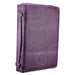 Image of Phil. 4:13 (Purple/Floral) LuxLeather Bible Cover- Large other