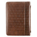 Image of "Trust" (Brown) LuxLeather Bible / Book Cover, Medium other