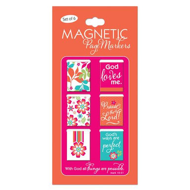 Image of Mk 10:27 - Magnetic Bookmarks - Pack of 6 other