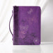 Image of Butterflies (Purple) LuxLeather Bible Cover, Medium other