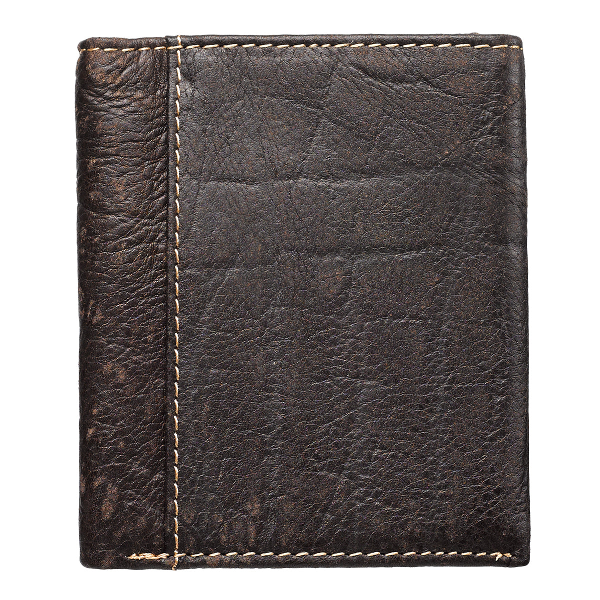 Image of Three Crosses in Brown Leather Wallet other