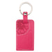 Image of With God Mt 19:26 Pink LuxLeather Keyring other
