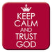 Image of Keep Calm & Trust God Magnet other
