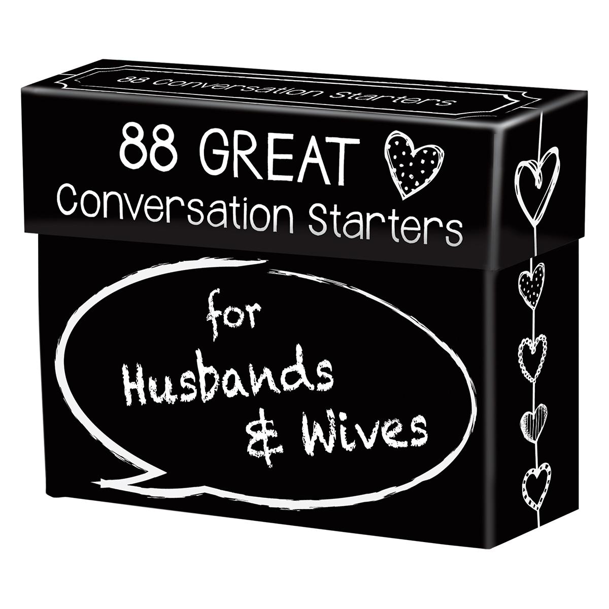 Image of 88 Great Conversation Starters For Husbands & Wives other