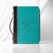 Image of I Can Do Everything Turquoise & Brown Faux Leather Fashion Bible Cover -  Philippians 4:13 other