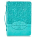 Image of Everlasting Love Turquoise Faux Leather  Fashion Bible Cover - Jeremiah 31:3 other