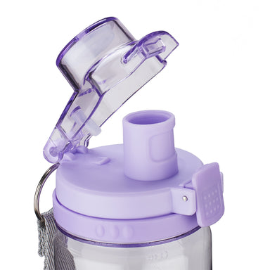 Image of Trust in the Lord Purple BPA-free Plastic Water Bottle - Proverbs 3:5-6 other