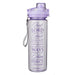 Image of Trust in the Lord Purple BPA-free Plastic Water Bottle - Proverbs 3:5-6 other