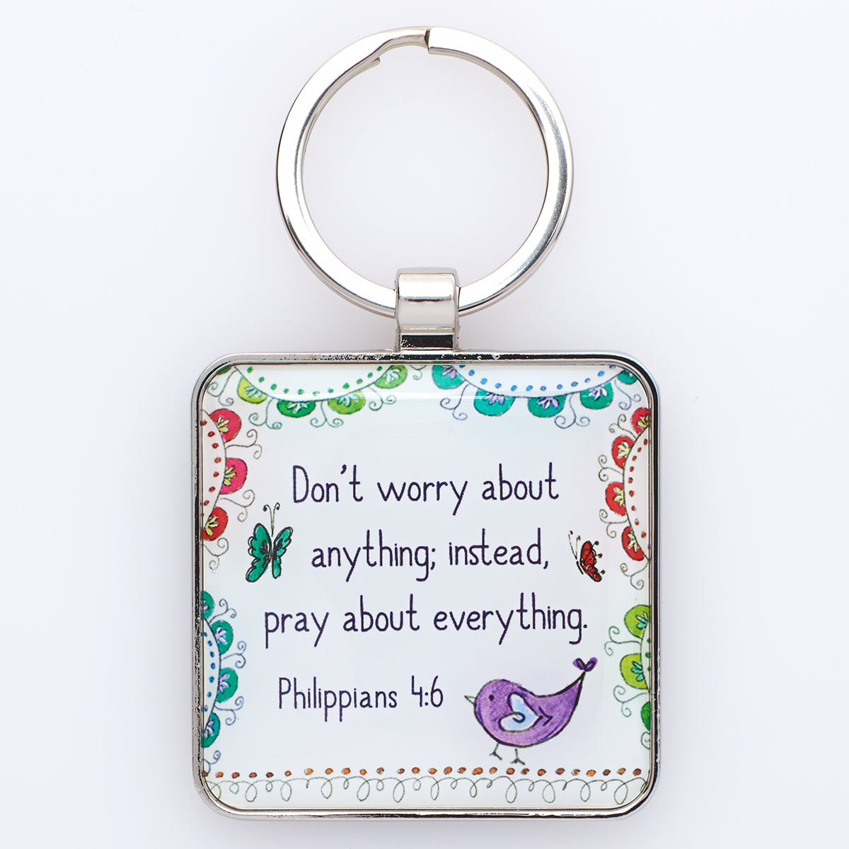 Image of Trust in God - Philippians 4:6 Keyring other