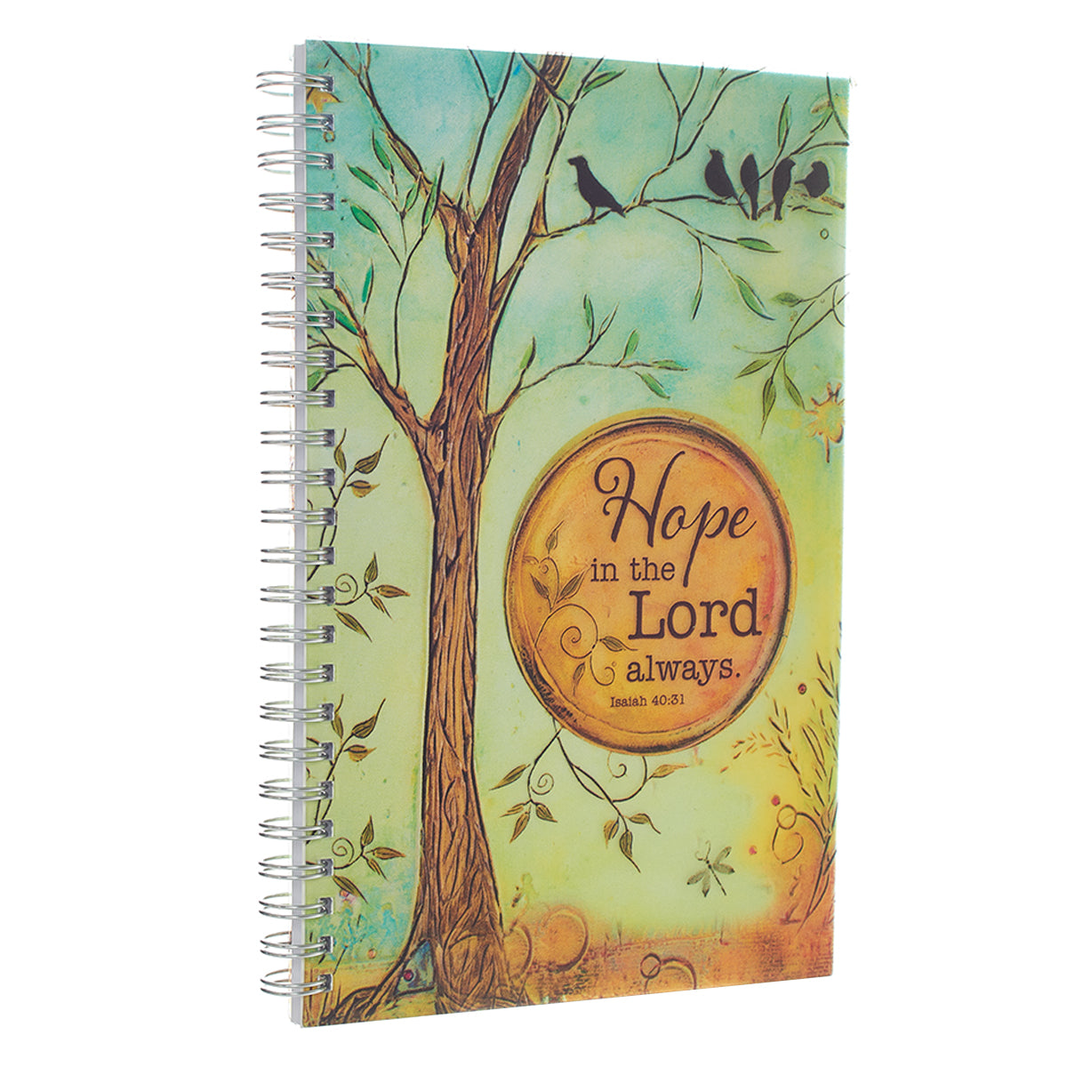 Image of Notebook-Wirebound-Peaceful Thoughts/Hope In The Lord Always other