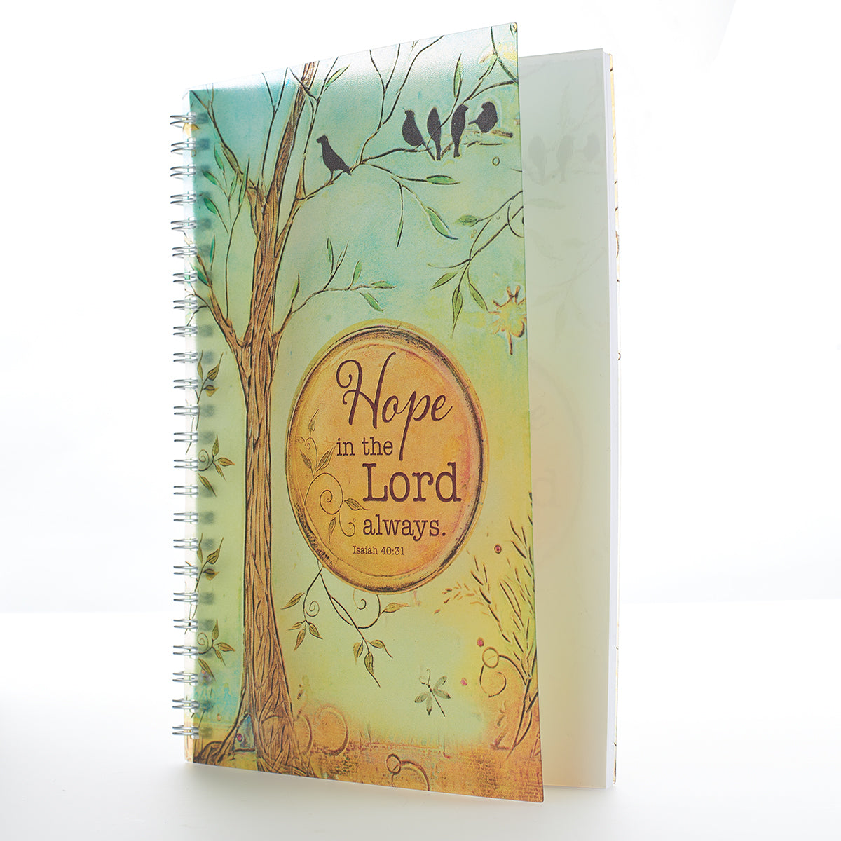 Image of Notebook-Wirebound-Peaceful Thoughts/Hope In The Lord Always other