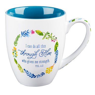 Image of I Can Do All This Through Him  Ceramic Coffee Mug - Philippians 4:13 other