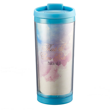 Image of Be Still & Know Polymer Travel Mug - Psalm 46:10 other