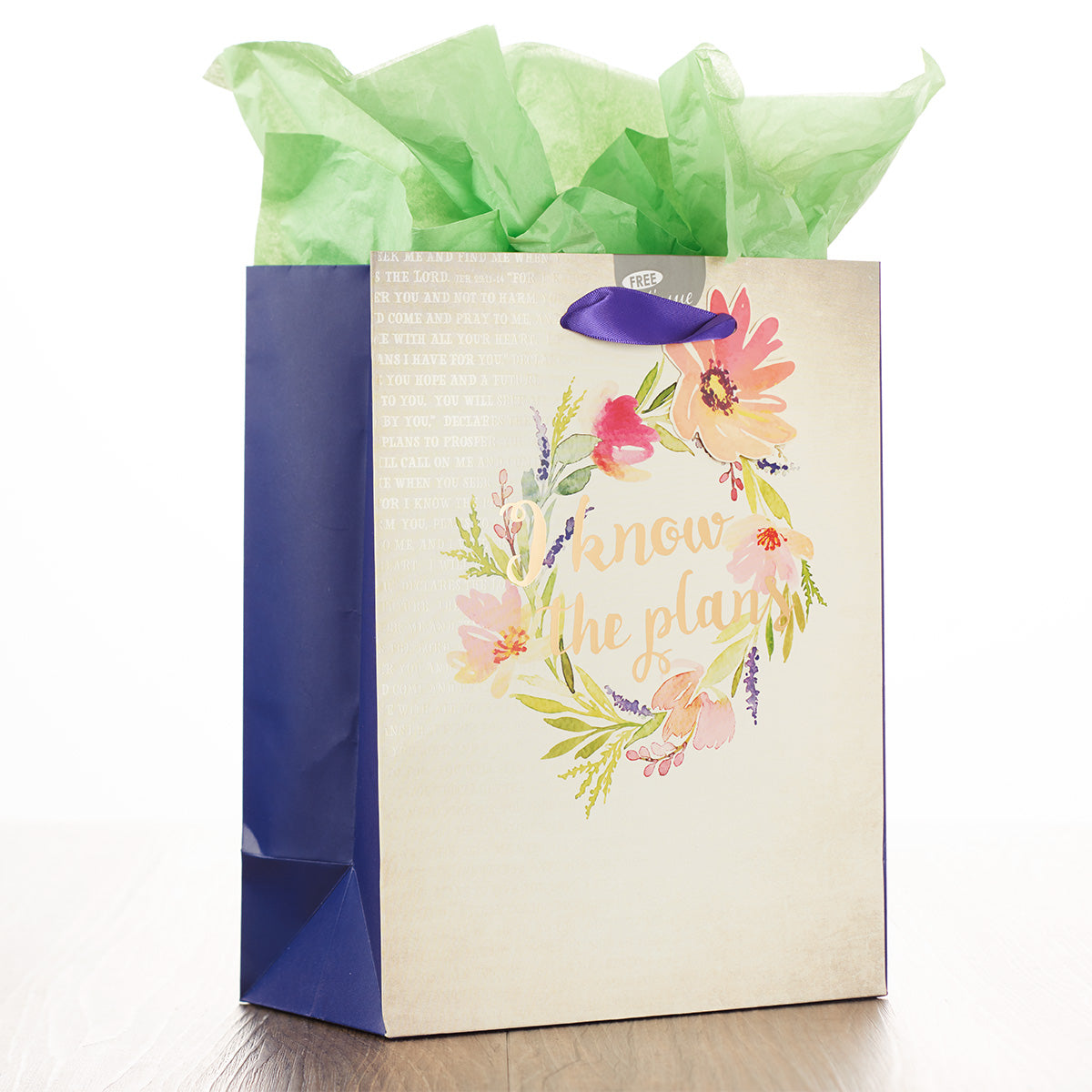 Image of I Know the Plans - Jer 29:11 Medium Gift Bag other