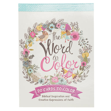 Image of The Word In Color Coloring Postcards other