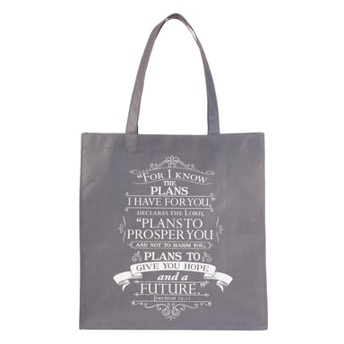 Image of For I Know the Plans Tote Shopping Bag Jeremiah 29:11 other