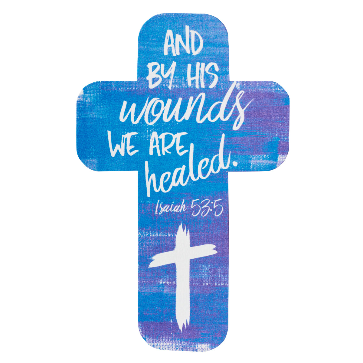 Image of By His Wounds We Are Healed Cross Bookmark - Isaiah 53:5 other