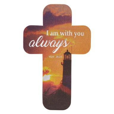 Image of I Am with You Always Cross Bookmark - Matthew 28:20 other