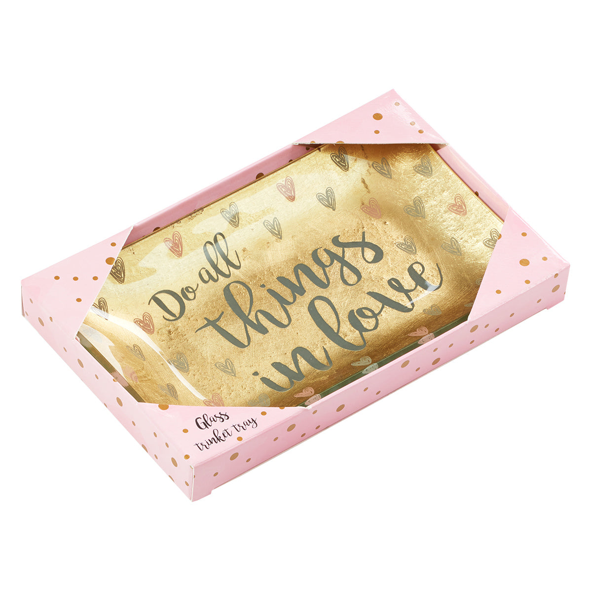 Image of Do All Things in Love Trinket Tray other