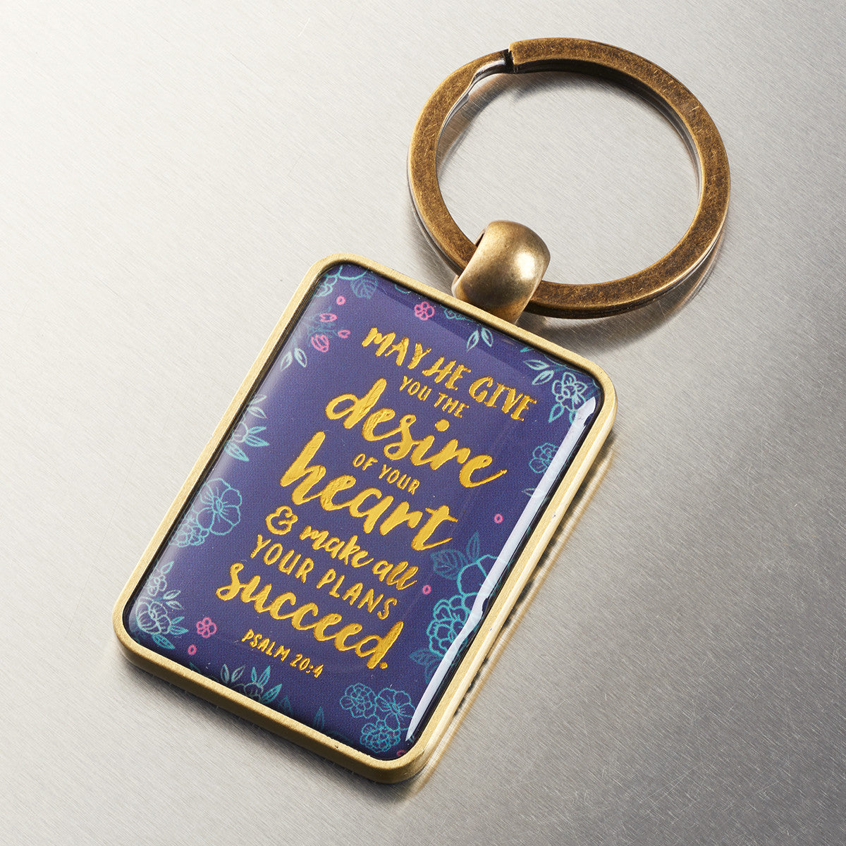 Image of May He Give You the Desires of Your Heart Keyring other