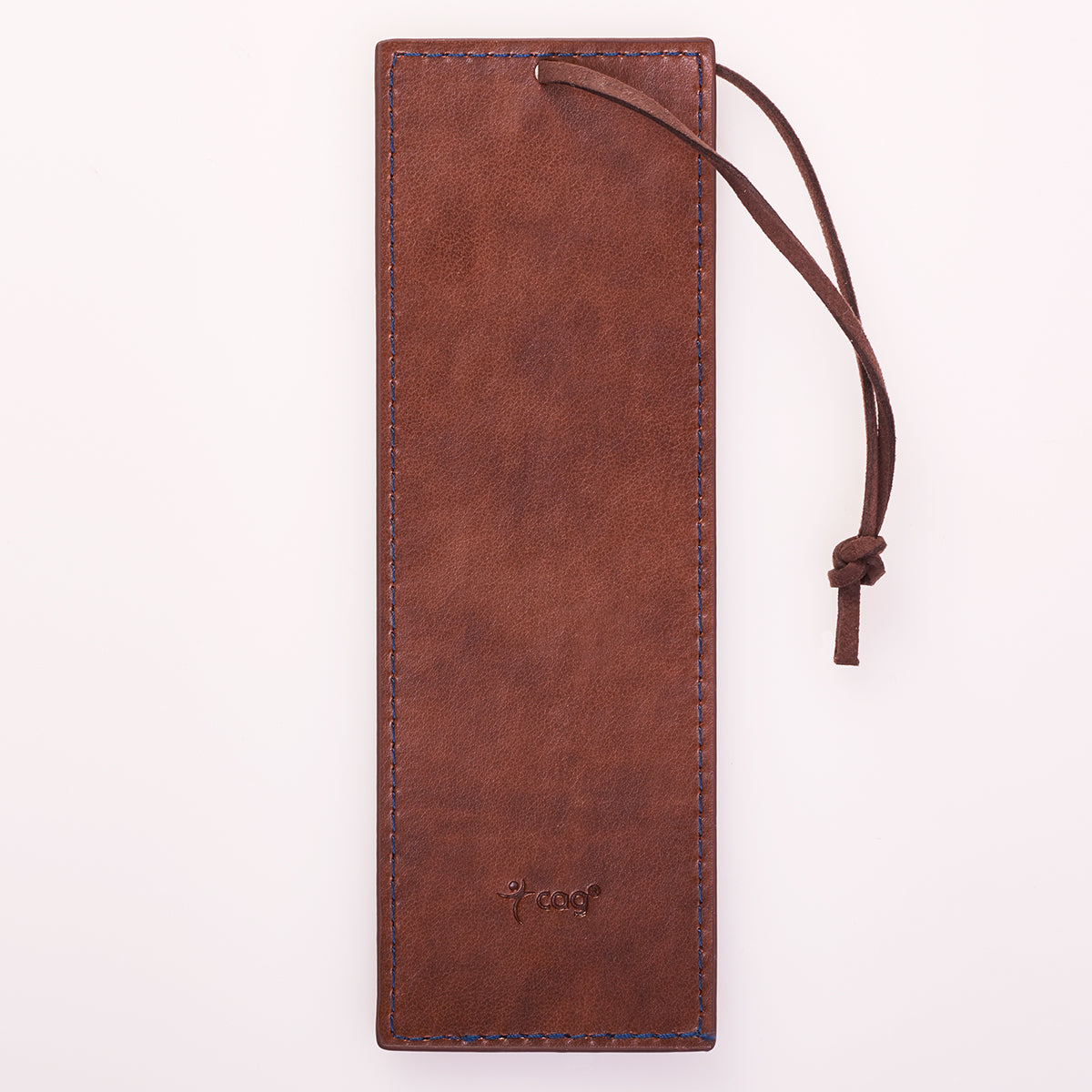 Image of Bookmark-Pagemarker-Faithful Servant-LuxLeather-Navy Blue other