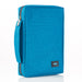 Image of Teal Poly-Canvas Value Bible Cover with Fish Badge other