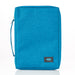 Image of Teal Poly-Canvas Value Bible Cover with Fish Badge other