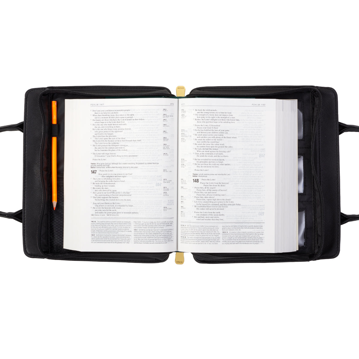 Image of Purse-Style Blessed in Black Bible Cover other