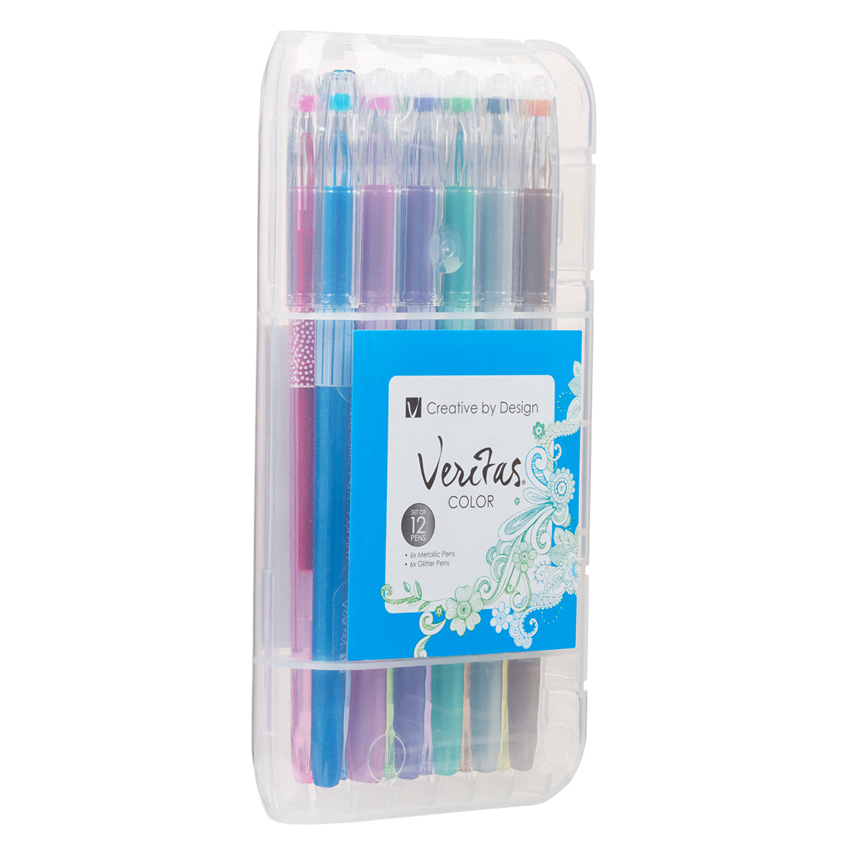 Image of Metallic & Glitter Gel Pen Set - 12pc other
