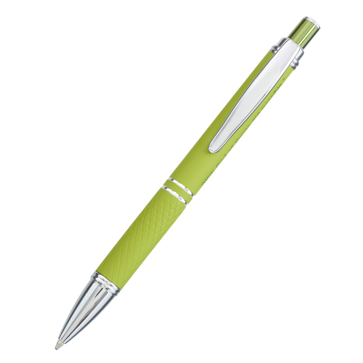 Image of All Things Possible, Green - Matthew 19:26 Gift Pen in Case other