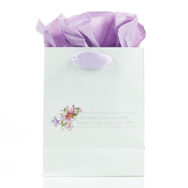 Image of Blessings from Above: May Your Day Be Blessed - Jeremiah 17:7 Small Gift Bag other