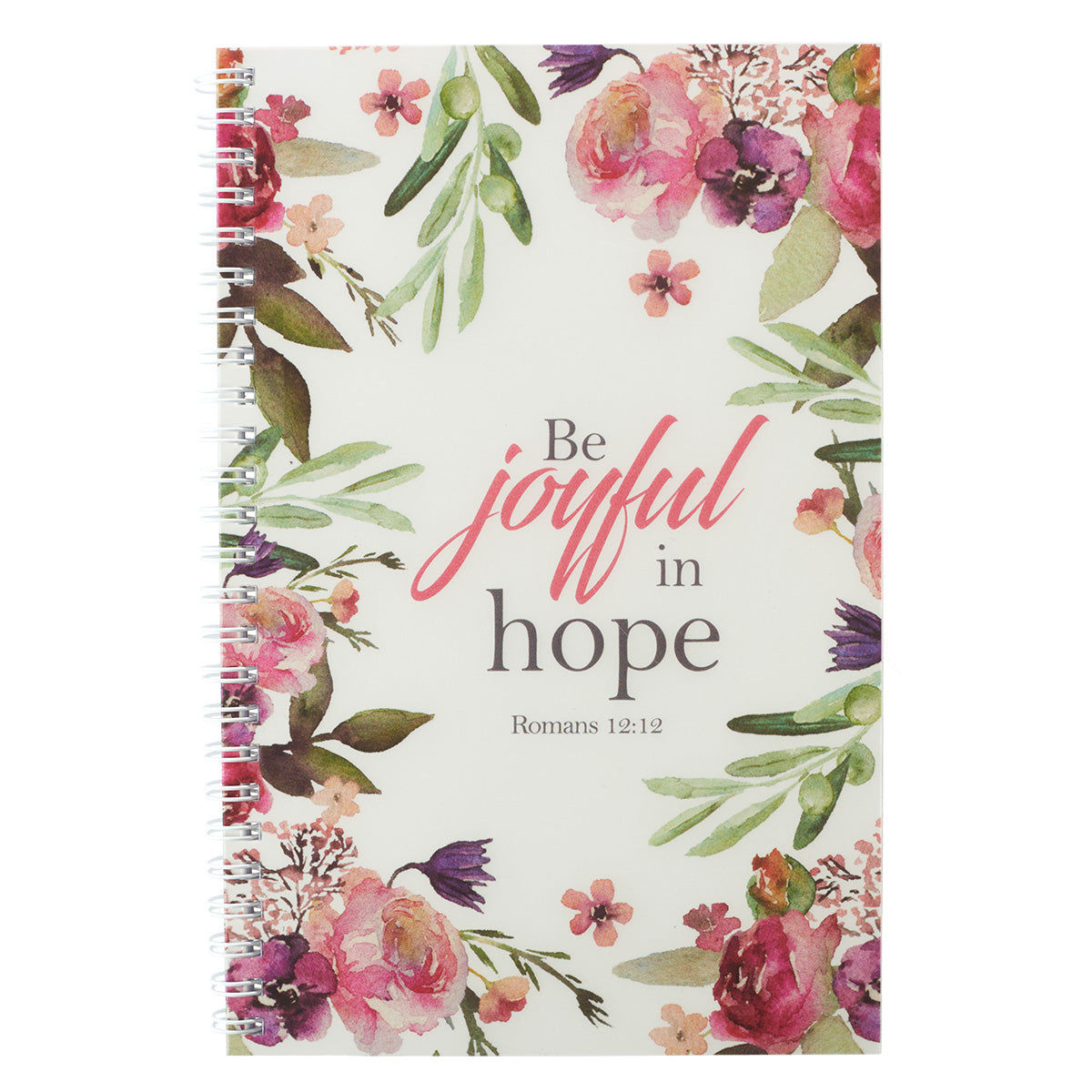 Image of Be Joyful in Hope Wirebound Notebook other