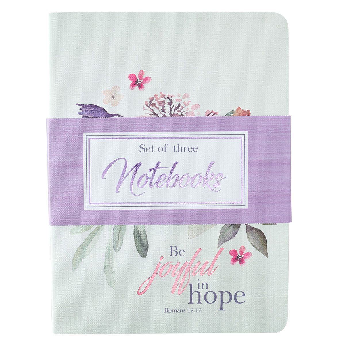 Image of Be Joyful in Hope Large Notebook Set - Romans 12:12 other