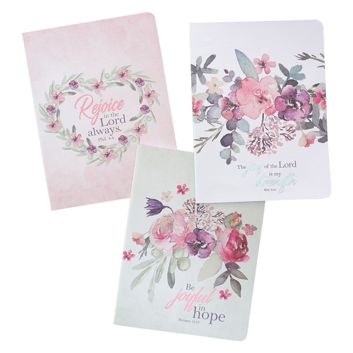 Image of Be Joyful in Hope Large Notebook Set - Romans 12:12 other