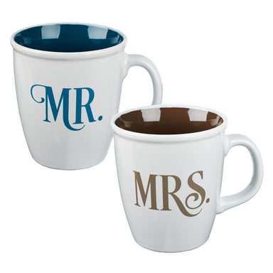 Image of Mr and Mrs Collection Two Piece Coffee Mug Set other