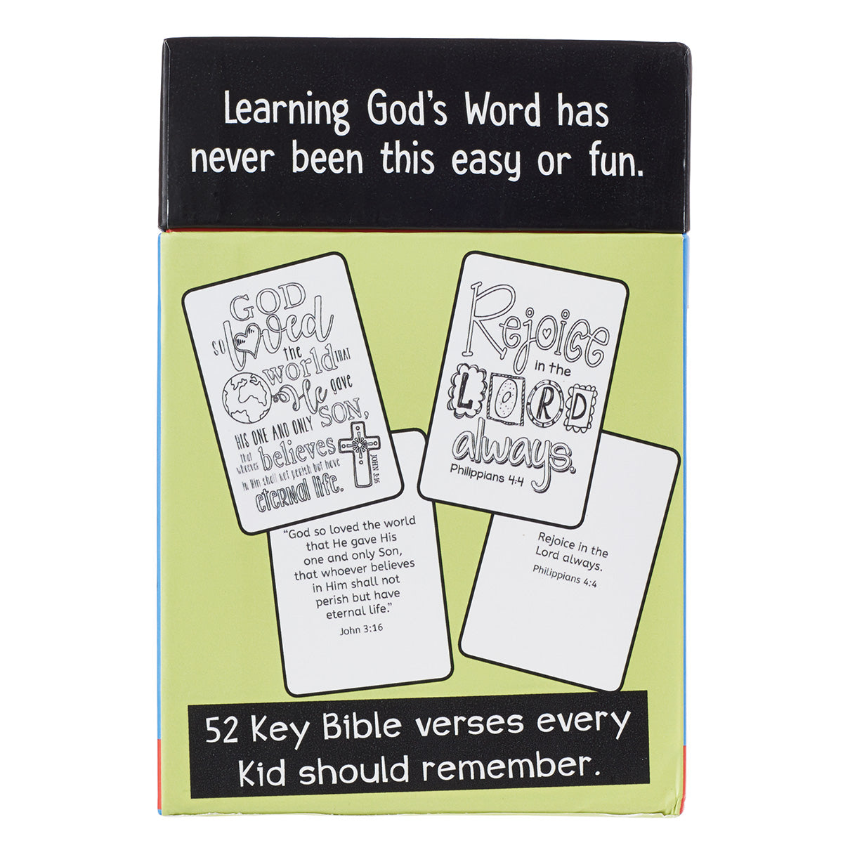 Image of Coloring Cards 52 Verses for Kids (Box Of 52) other