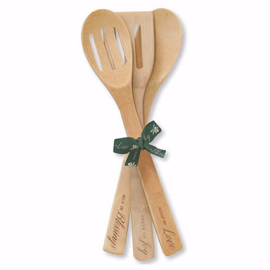 Image of Love, Blessings, Joy Bamboo Spoon Set other