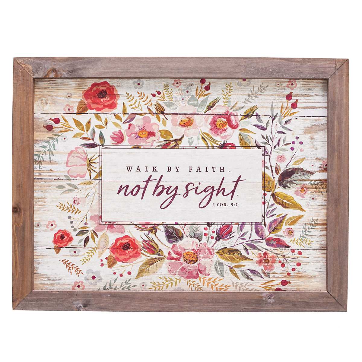 Image of Wall Plaque-Walk by Faith other
