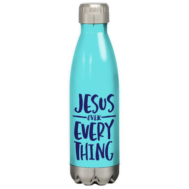 Image of Jesus Over Everything Stainless Steel Water Bottle other