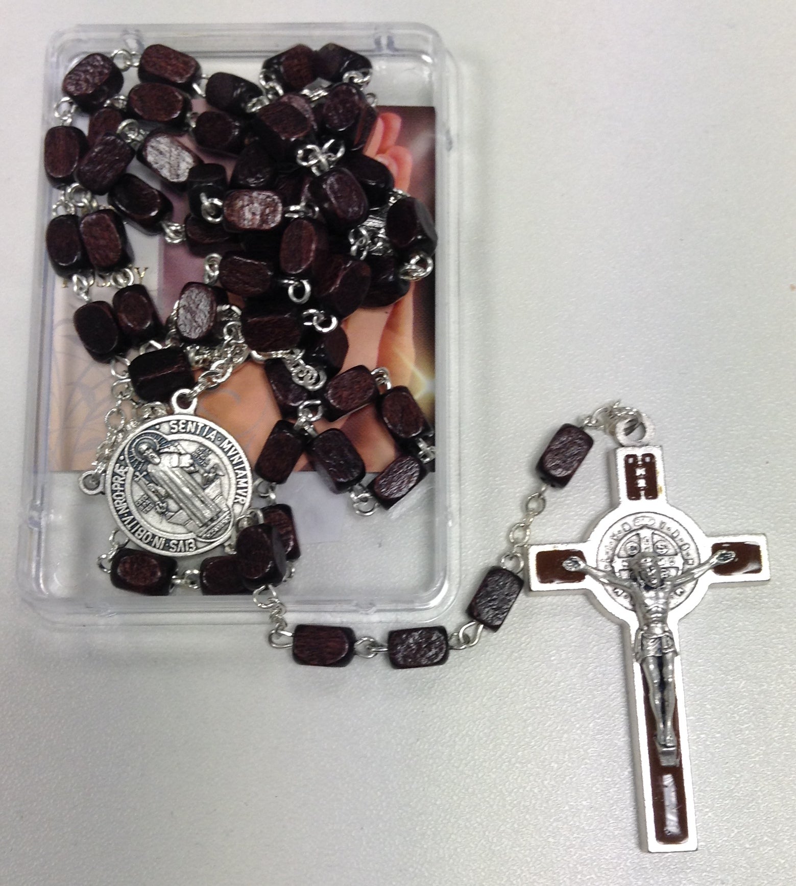 Image of Wooden Rectangular Rosary other
