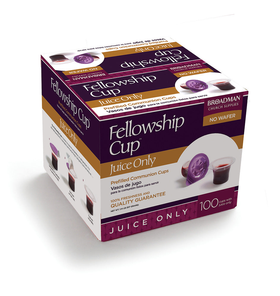 Image of Fellowship Cup Juice Only Box- Box Of 100 other