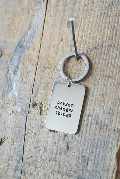 Image of Prayer Changes Things Keyring other