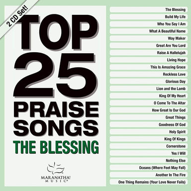 Image of Top 25 Praise Songs: The Blessing CD other