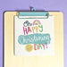 Image of Oh Happy Christening Day Greeting Card & Envelope other