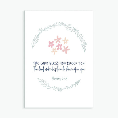 Image of The Lord Bless You Greeting Card other