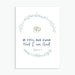 Image of Be Still and Know Greeting Card other