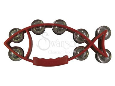 Image of Fish Tambourine Red other