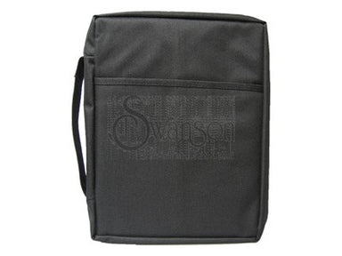 Image of Bible Cover Plain Black Sm other