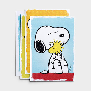 Image of Peanuts - Encouragement - Just Thinking - 12 Premium Boxed Cards other