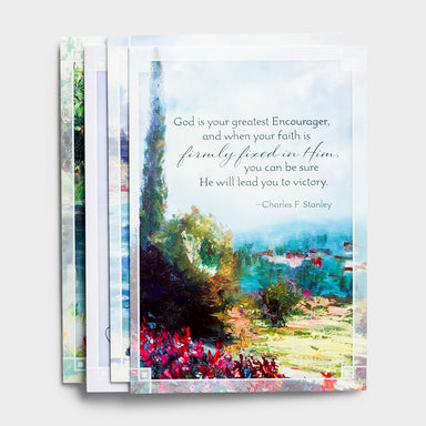 Image of Charles F. Stanley - Encouragement - 12 Boxed Cards other